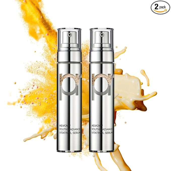 PRIMERA (PRMR) ๐๐จ๐ฎ๐ญ๐ก ๐๐๐๐ข๐๐ง๐๐ ๐๐ข๐ญ๐๐ญ๐ข๐ง๐จ๐ฅ ๐๐๐ซ๐ฎ๐ฆ - Retinol with Vitamin C Bundle SET VitaminC, Korean Skin Care, Moisturizing, Shiny, Elastic, Lifting, 0.7 oz (21 g *2)