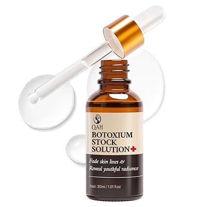 Multi Peptide Anti Wrinkle Firming Serum with Argireline Peptide Smooths Wrinkles & Fine Lines, Vitamin C Face Serum 30ML/1.01fl.oz